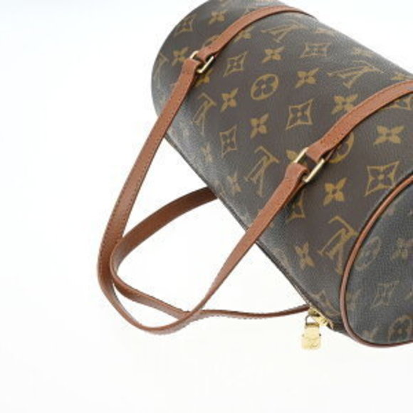 Louis Vuitton Handbag Canvas Bag Monogram Brown Papillon - Picture 3 of 9